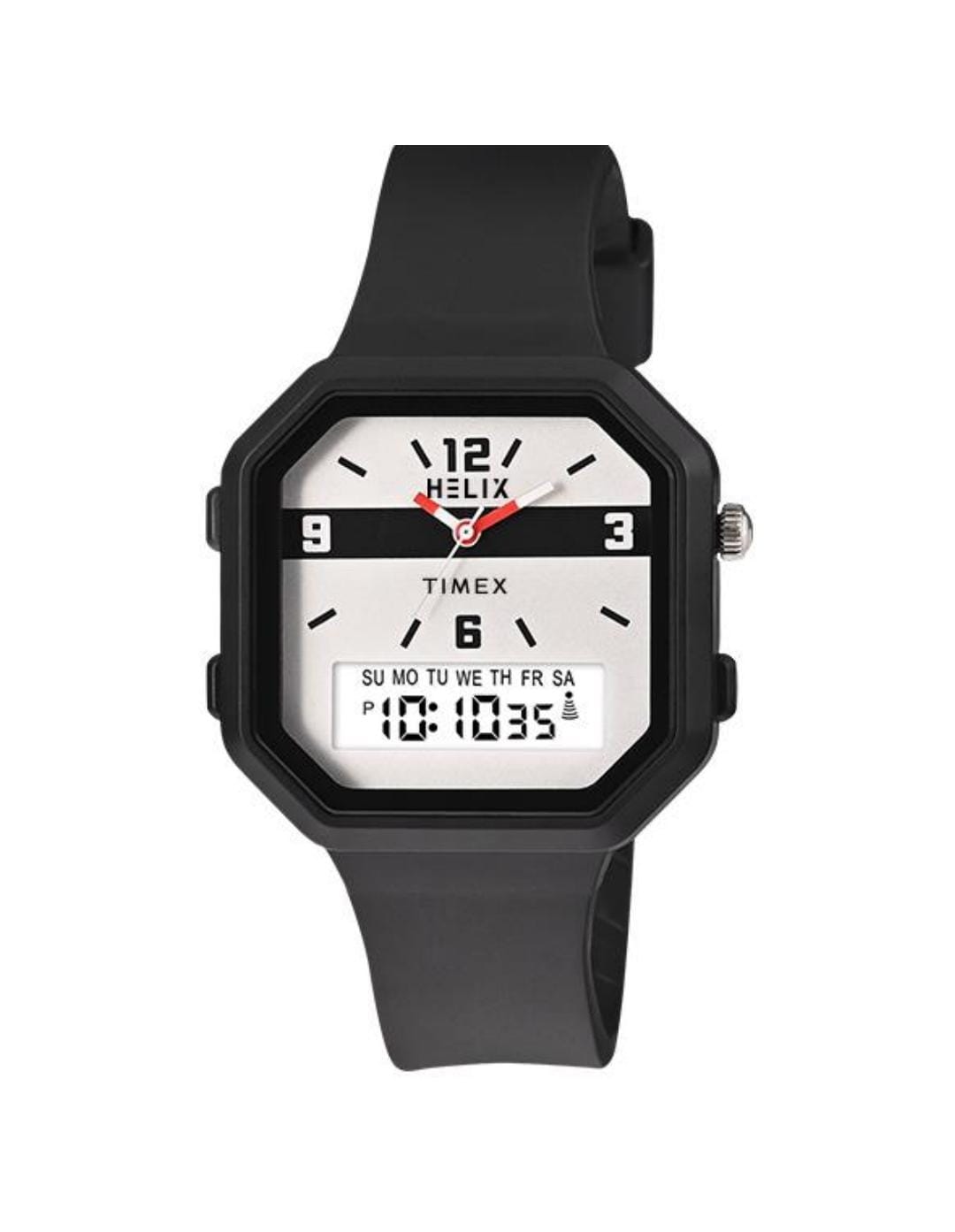 Helix Ana-Digi, Analog-Digital Beige Dial Men's Watch-TWESK6600T - KRISHNA WATCH COMPANY