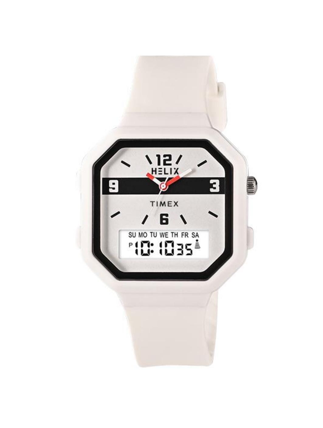 Helix Ana-Digi, Analog-Digital Beige Dial Men's Watch-TWESK6601T - KRISHNA WATCH COMPANY