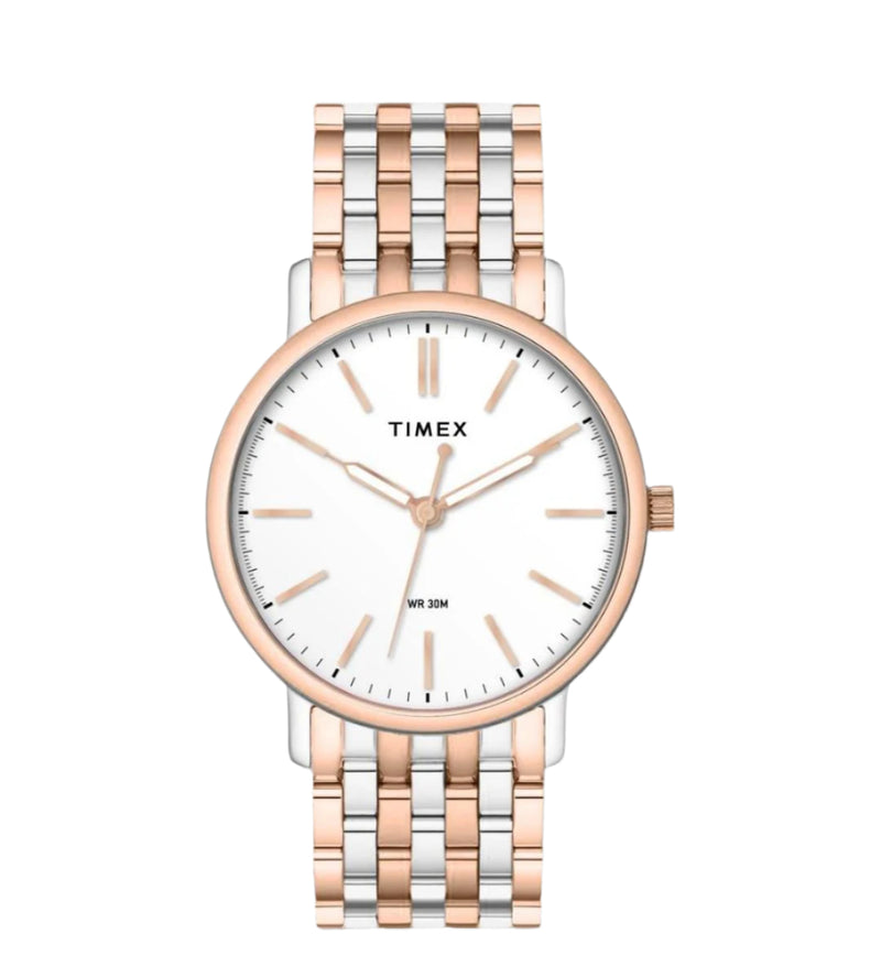 Timex Men White Dial Analog Watch- TWTG12801