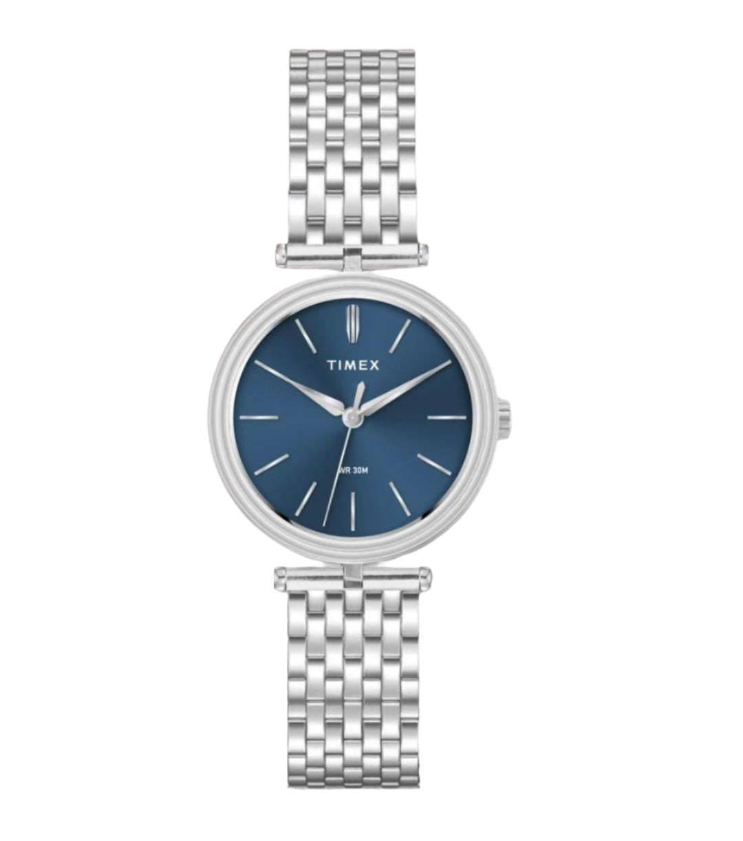 Timex Women Eve Blue Dial Analog Watch - TWTL14000 - KRISHNA WATCH COMPANY