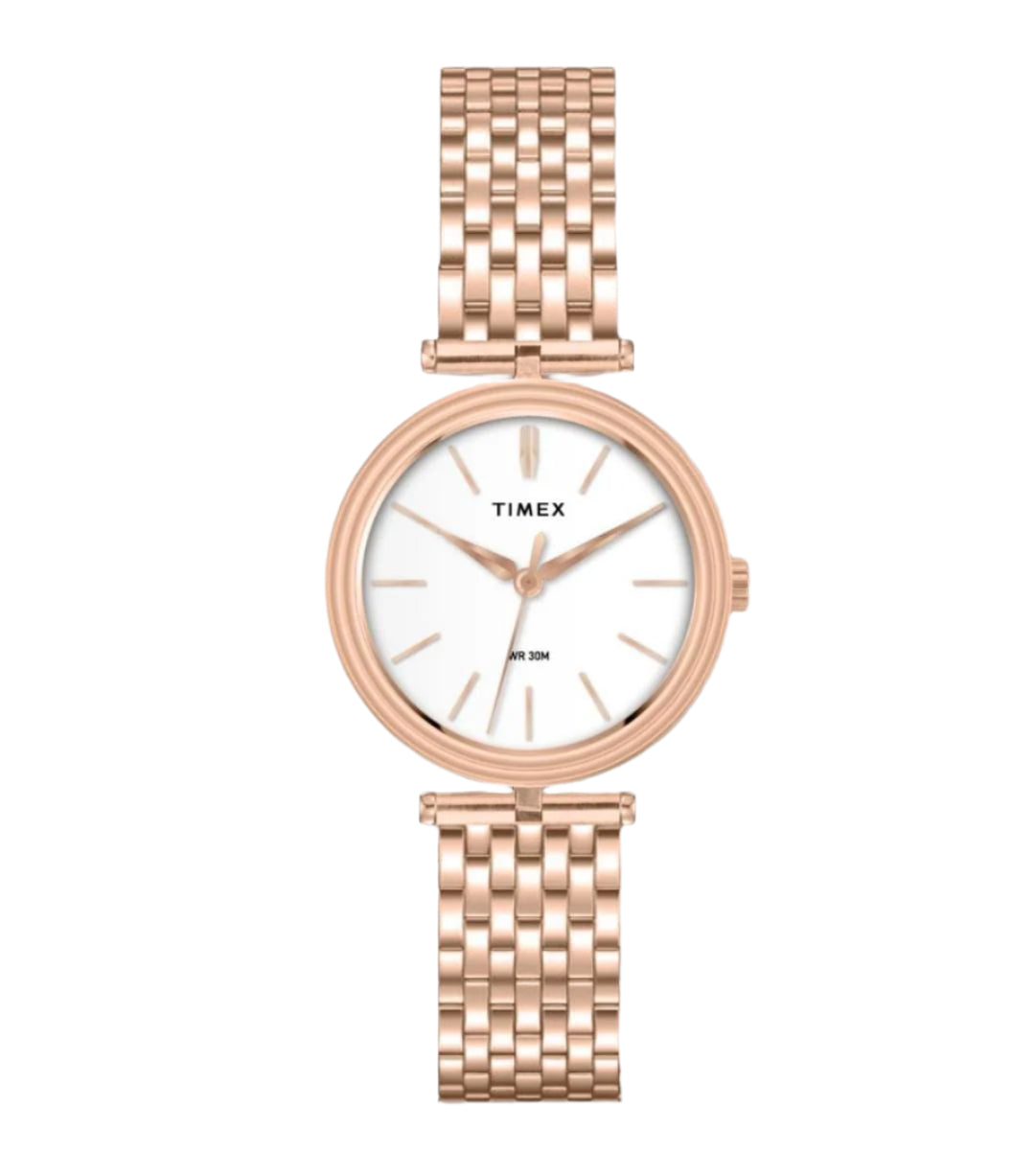 Timex Women White Dial Analog Watch - TWTL14001 - KRISHNA WATCH COMPANY
