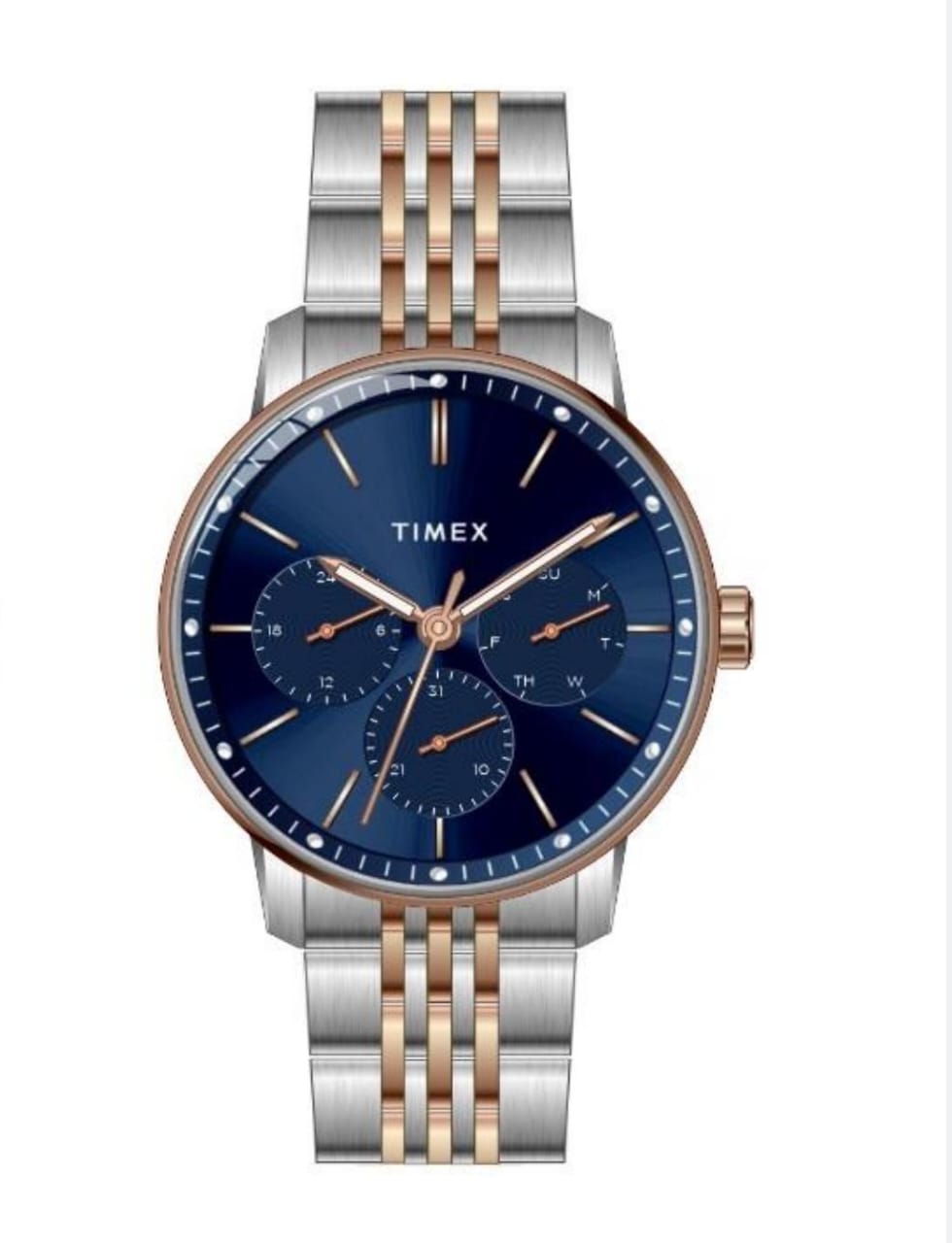 Timex Men Blue Dial Analog Watch - TWEG25409 - KRISHNA WATCH COMPANY
