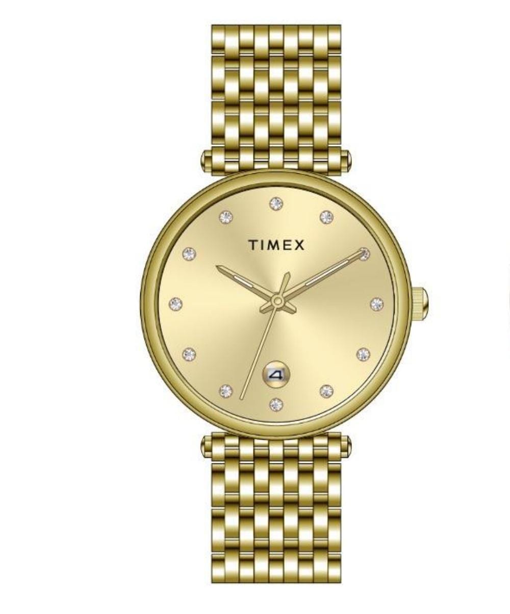 Timex Women Champ Dial Analog Watch - TWEL21600 - KRISHNA WATCH COMPANY