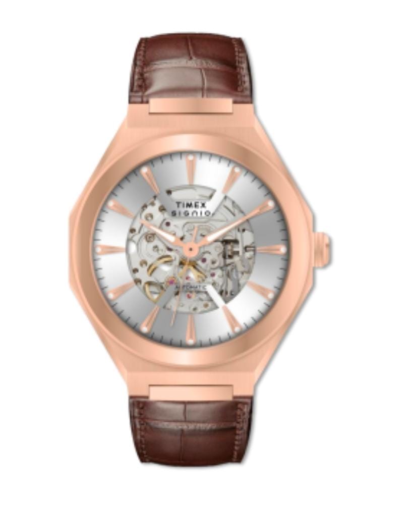 Timex Signio Stratos Silver Dial Watch TWEG33900 - KRISHNA WATCH COMPANY