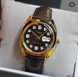 Timex 1976 Rotary Phone Dial Reissue 37mm Leather Strap Watch – TW2Y82100UJ