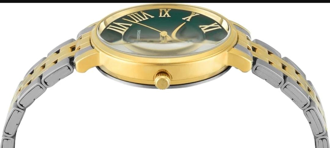 Timex Green Dial with Roman Numbers Women's Astrological Watch - TWEL19107