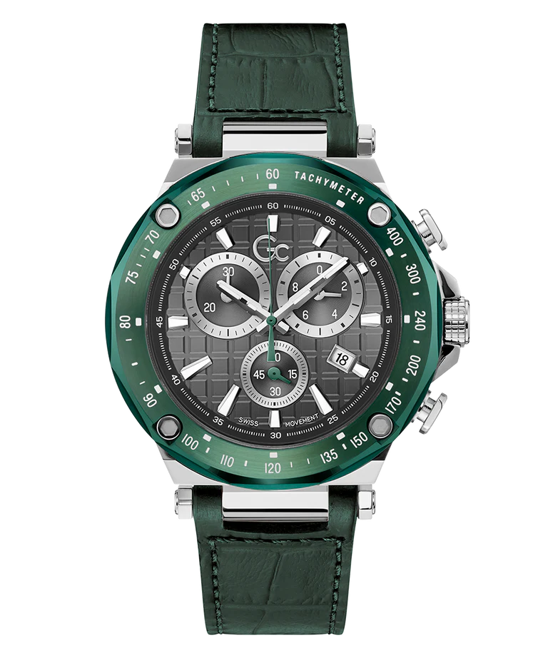 Gc Spirit Sport Men Grey Round Dial Analog Watch Y81011G5MF - KRISHNA WATCH COMPANY
