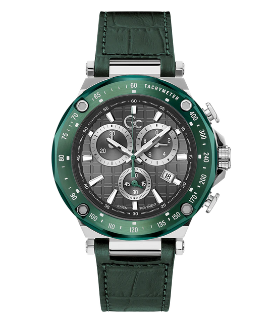 Gc Spirit Sport Men Grey Round Dial Analog Watch Y81011G5MF