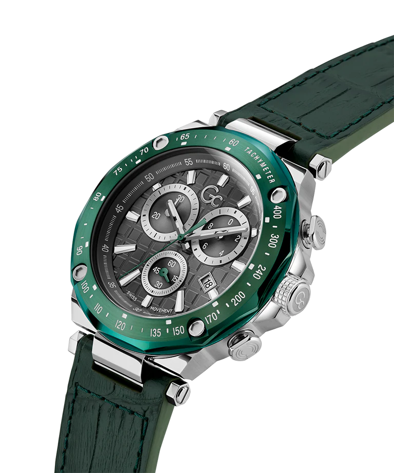 Gc Spirit Sport Men Grey Round Dial Analog Watch Y81011G5MF - KRISHNA WATCH COMPANY