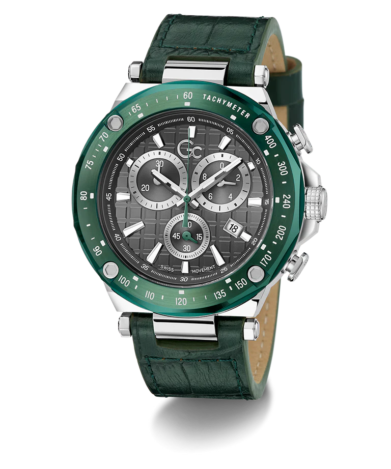 Gc Spirit Sport Men Grey Round Dial Analog Watch Y81011G5MF - KRISHNA WATCH COMPANY