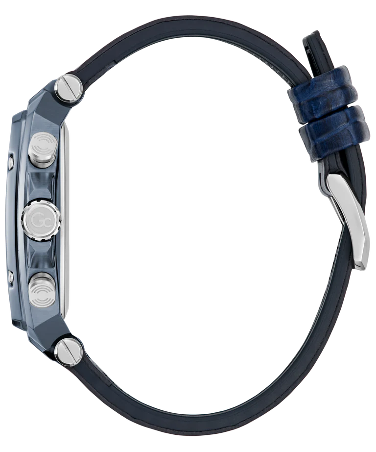 Gc Spirit Tonneau Chrono Flexstrap Watch Y83013G1 - KRISHNA WATCH COMPANY