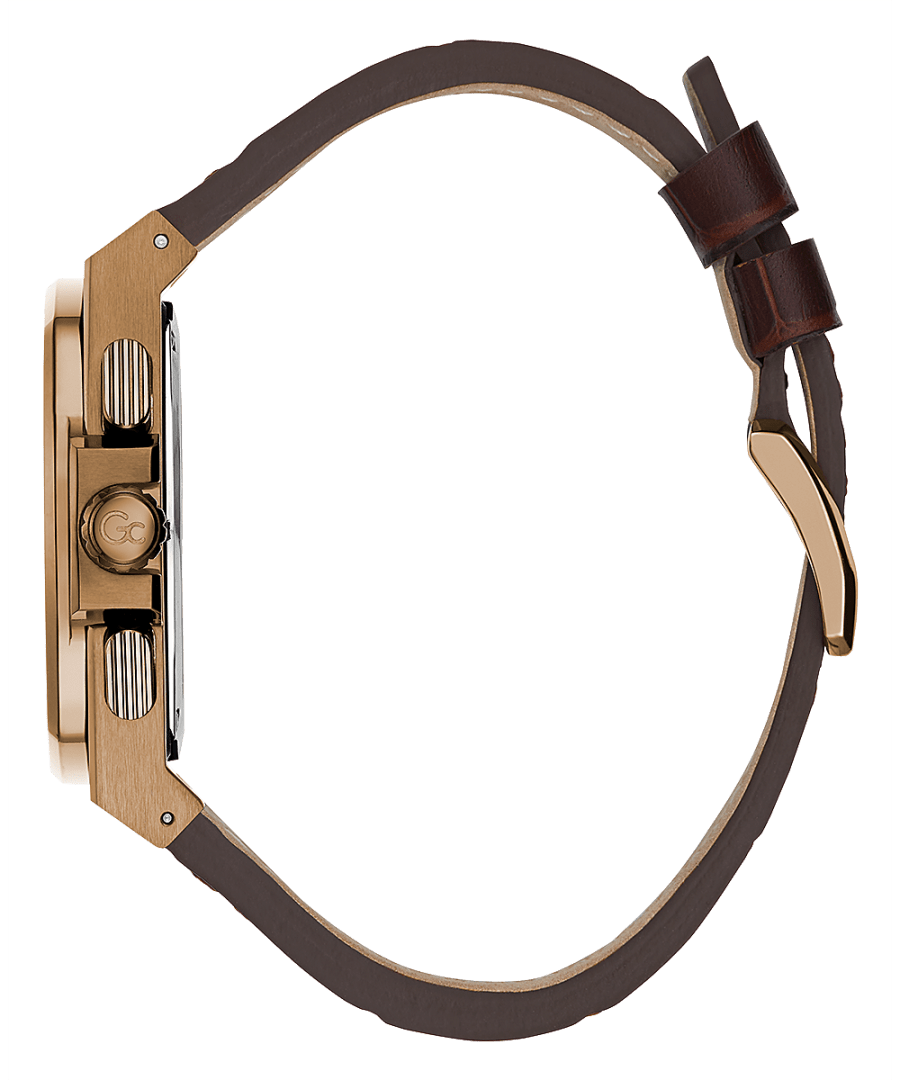 GC Quartz Chronograph Green Round Men's Y99011G9MF - KRISHNA WATCH COMPANY