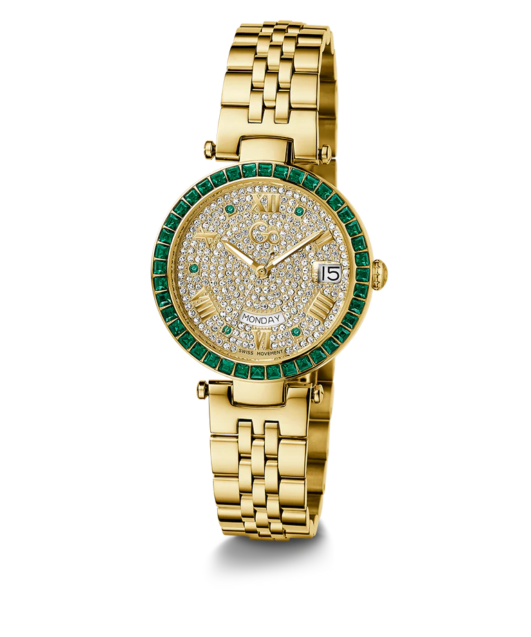 GC Women's White Analog Stainless Steel Watch Z01013L1MF - KRISHNA WATCH COMPANY