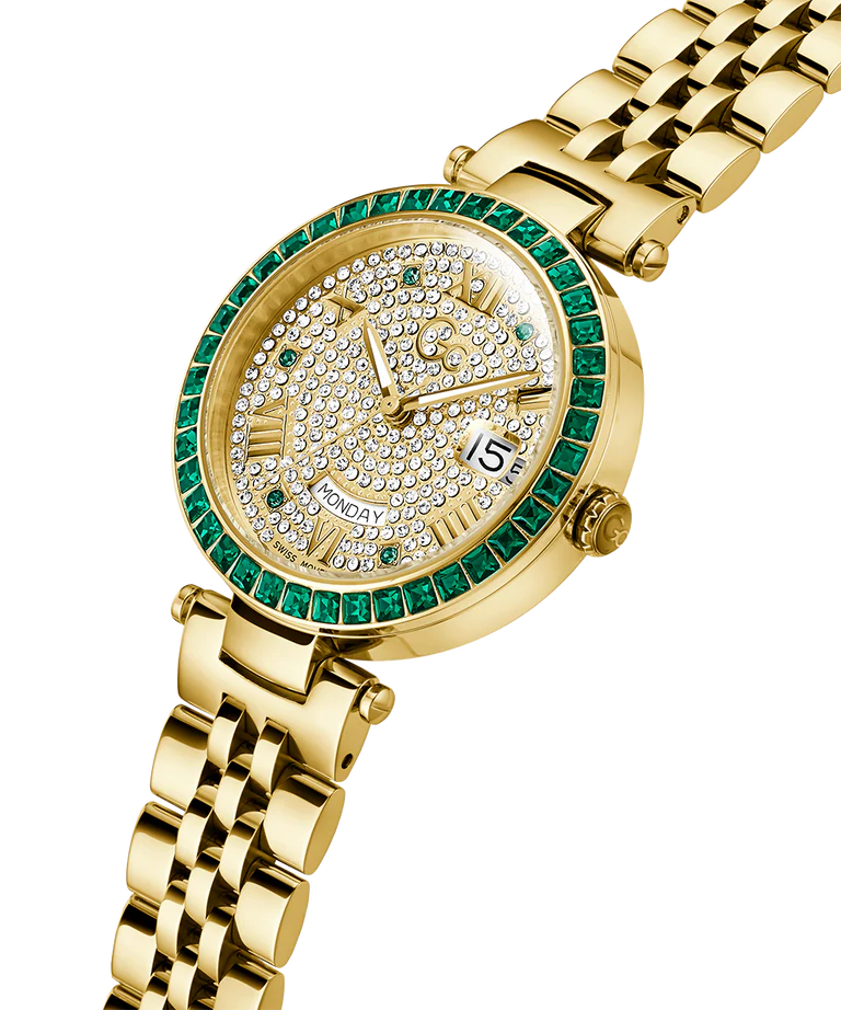 GC Women's White Analog Stainless Steel Watch Z01013L1MF - KRISHNA WATCH COMPANY