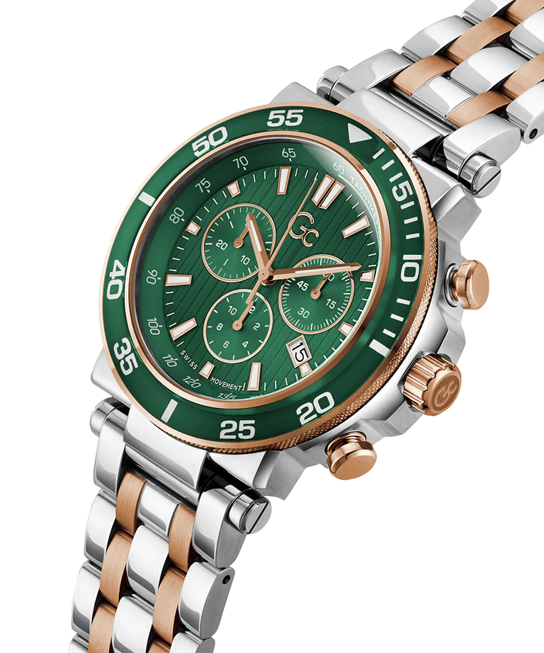 Gc Chronograph Watch for Men Z14009G9MF - KRISHNA WATCH COMPANY