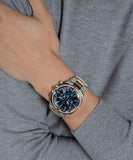 Gc Ironclass Blue Round Dial Analog Mens Watch - Z32001G2MF - KRISHNA WATCH COMPANY