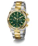 Gc Ironclass Green Round Dial Analog Mens Watch - Z32005G9