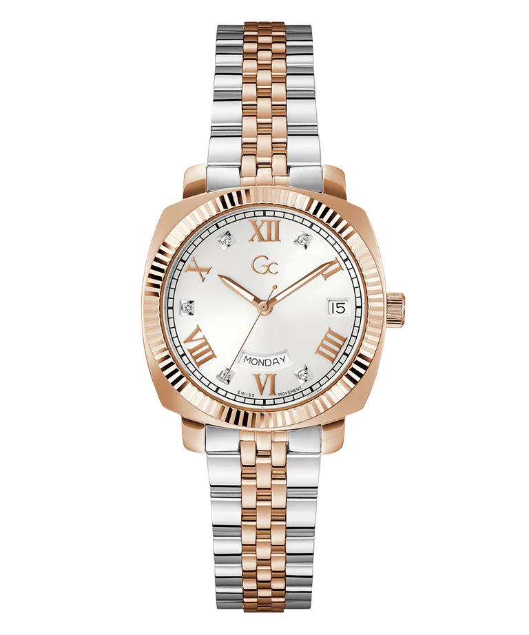 Gc Flair Coussin Lady Analog Watch for Women Z44003L1MF - KRISHNA WATCH COMPANY