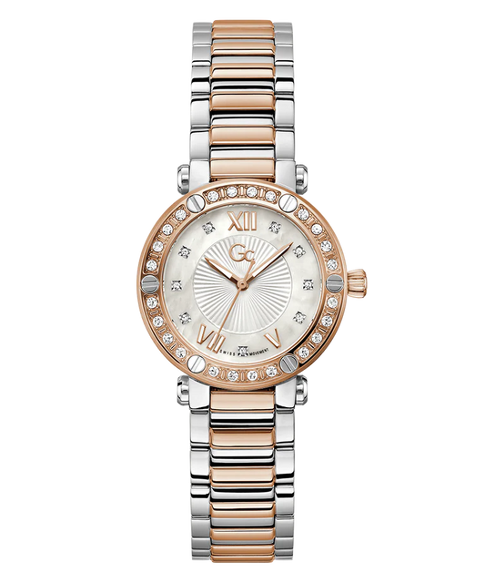 Gc COLLECTION Aura Women White Round Dial Analog Watch - Z49001L1MF