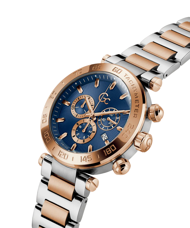 GC Men Dial & Stainless Steel Straps Analogue Watch Z50002G7MF - KRISHNA WATCH COMPANY