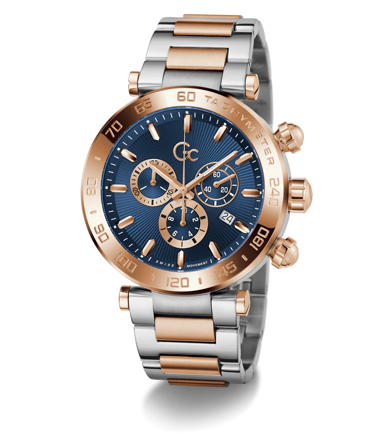 GC Men Dial & Stainless Steel Straps Analogue Watch Z50002G7MF - KRISHNA WATCH COMPANY