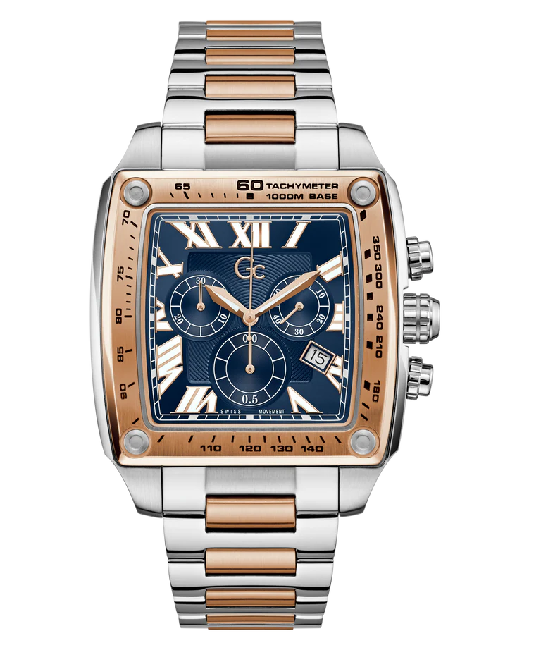 Gc RetroFit Chrono Metal Watch Z56004G7 - KRISHNA WATCH COMPANY