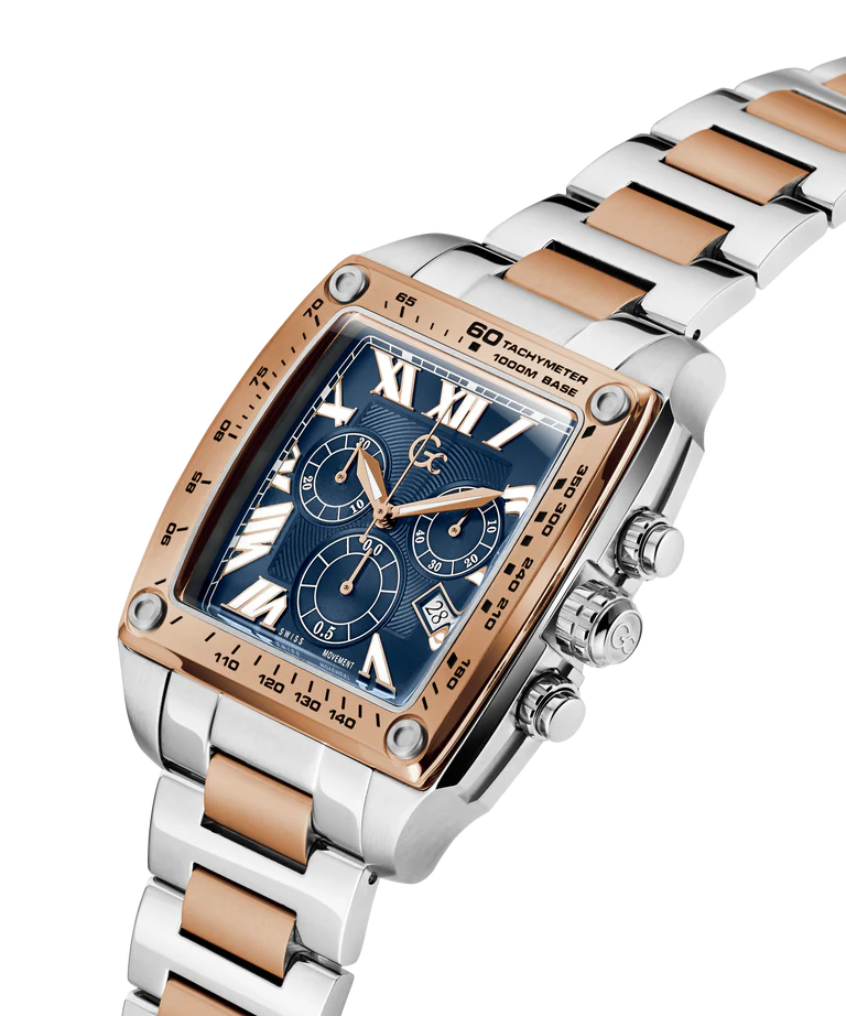 Gc RetroFit Chrono Metal Watch Z56004G7 - KRISHNA WATCH COMPANY