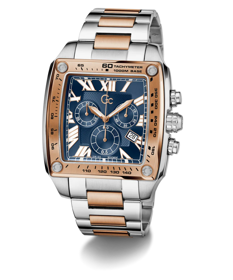 Gc RetroFit Chrono Metal Watch Z56004G7 - KRISHNA WATCH COMPANY