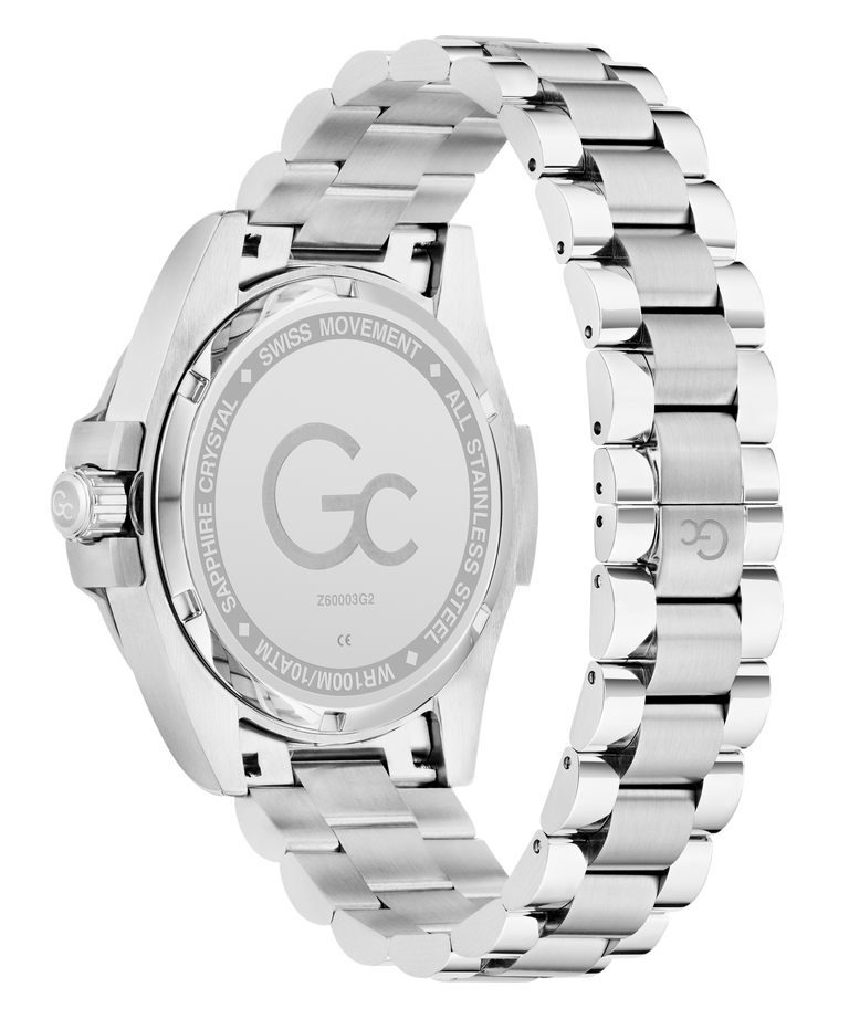 Gc Black Round Dial Analog Men's Watch - Z60003G2 - KRISHNA WATCH COMPANY