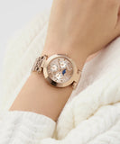 Gc Rose Gold Round Dial Analog Women's Watch - Z62003L3 - KRISHNA WATCH COMPANY