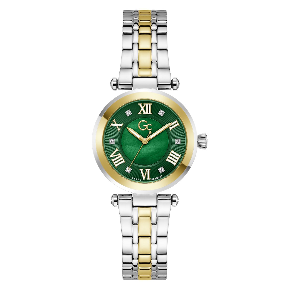 Gc Sportchic Women Quartz Green Dial Analog Watch Z63004L9 - KRISHNA WATCH COMPANY