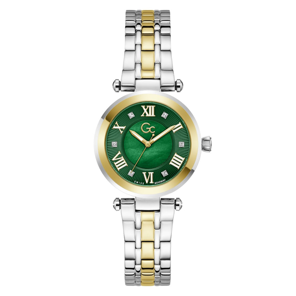 Gc Sportchic Women Quartz Green Dial Analog Watch Z63004L9 - KRISHNA WATCH COMPANY