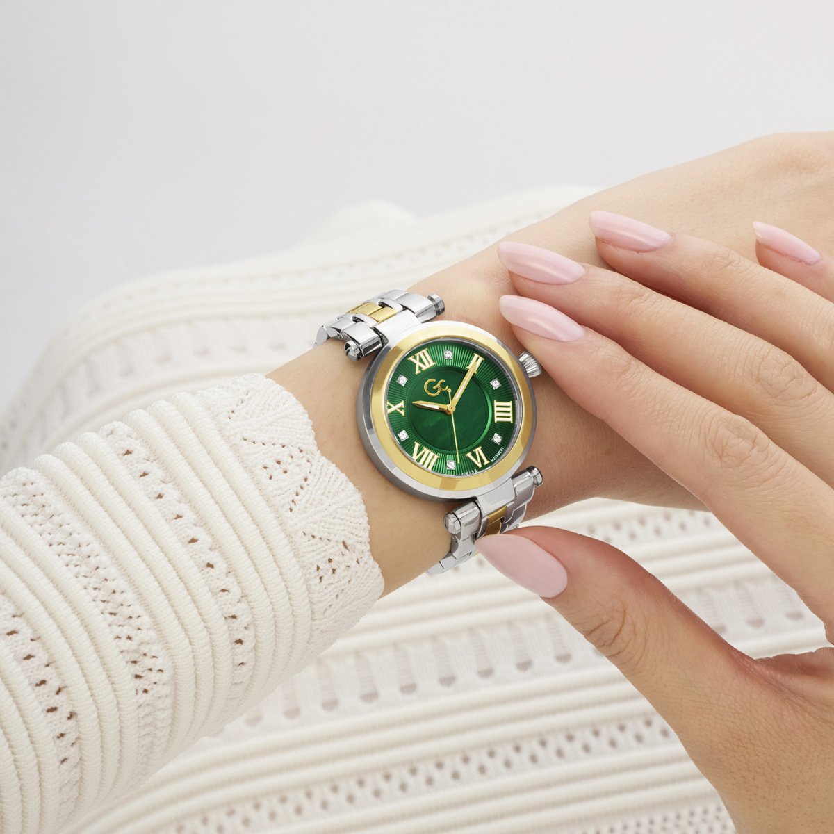 Gc Sportchic Women Quartz Green Dial Analog Watch Z63004L9 - KRISHNA WATCH COMPANY