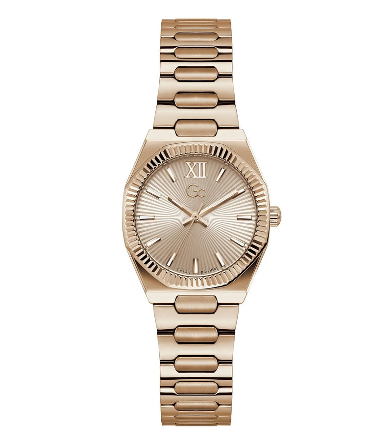 Gc Dress Women Quartz Champagne Dial Watch Z70001L3 - KRISHNA WATCH COMPANY