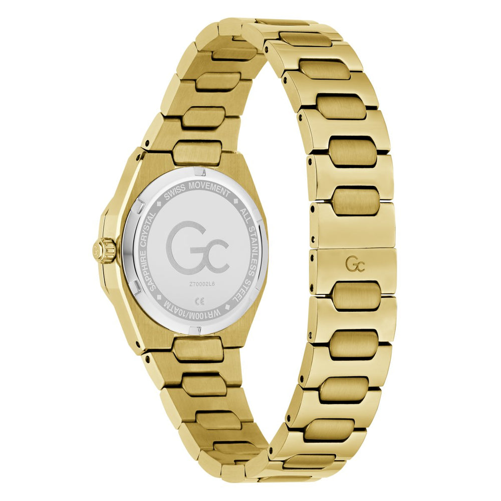 Gc Dress Women Quartz Champagne Dial Watch Z70002L6 - KRISHNA WATCH COMPANY
