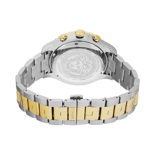 Versace Men New Hellen.Chr Green Round Dial Analog Watch - VEPCA0524