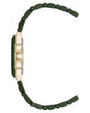 Anne Klein Quartz 30 mm Ceramic Analogue Watch for Women - AK5112GPGN