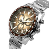 ALBA Golden Beige Dial Chronograph Watch - AX7009X1