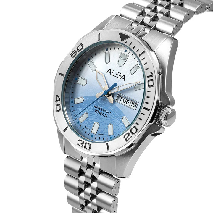 ALBA Planet Uranus Inspired Dial Watch - AV3587X1 - KRISHNA WATCH COMPANY