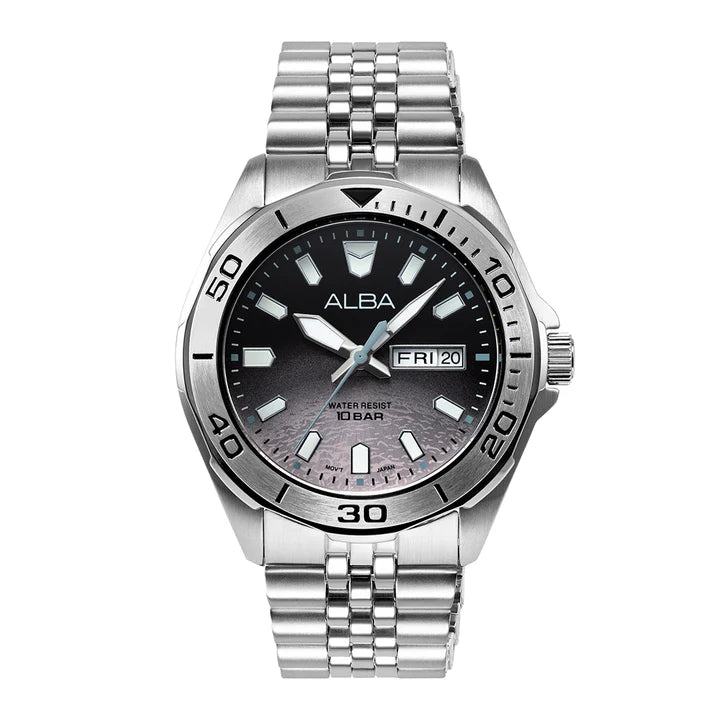 ALBA Planet Venus Inspired Dial Watch AV3577X1 - KRISHNA WATCH COMPANY