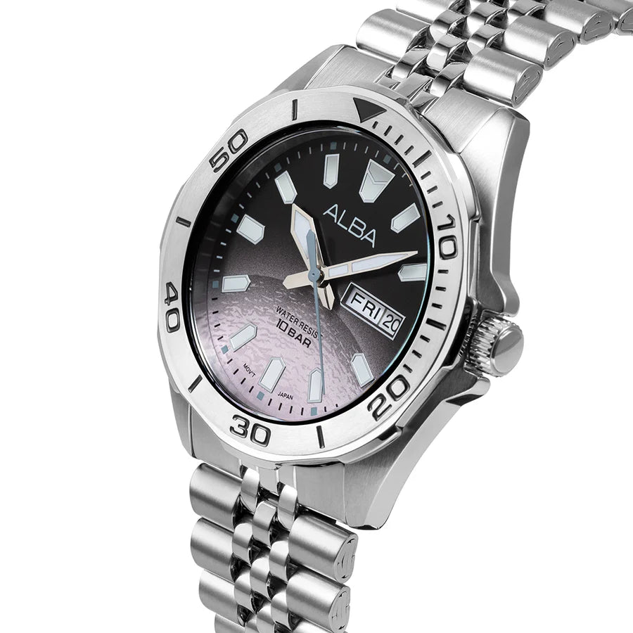 ALBA Planet Venus Inspired Dial Watch AV3577X1 - KRISHNA WATCH COMPANY