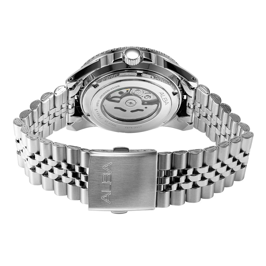 ALBA Mechanical Blue Dial Men's Automatic Watch AU4059X1