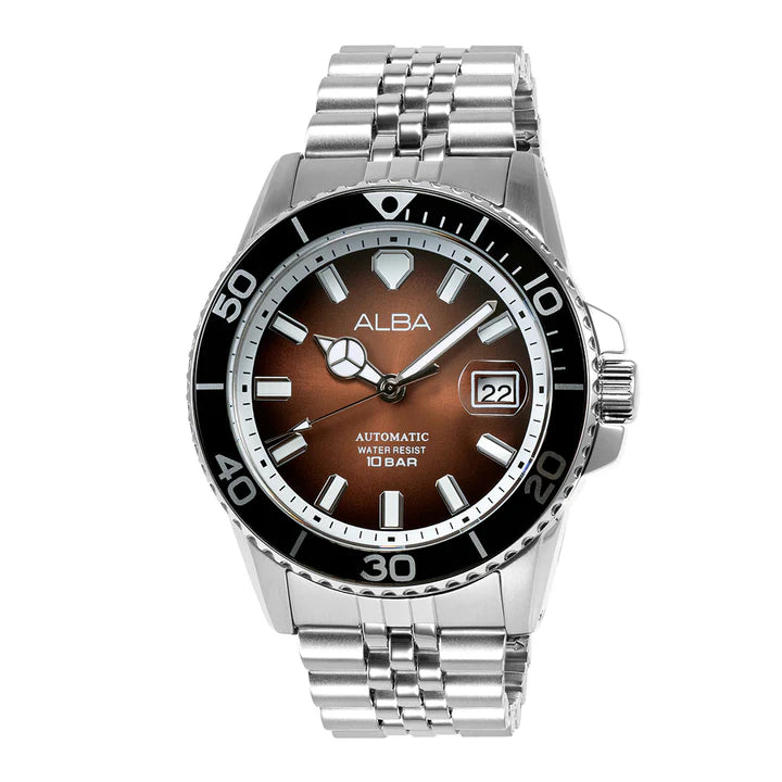 ALBA Men's Active Mechanical Watch AU4057X1 - KRISHNA WATCH COMPANY