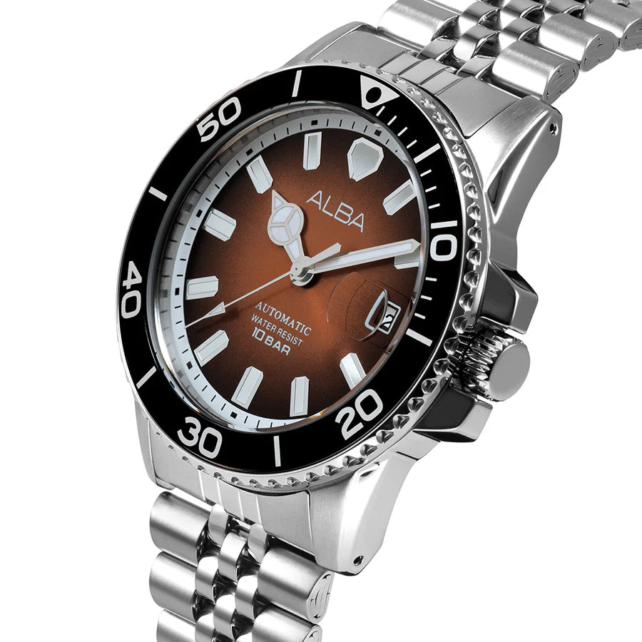 ALBA Men's Active Mechanical Watch AU4057X1 - KRISHNA WATCH COMPANY