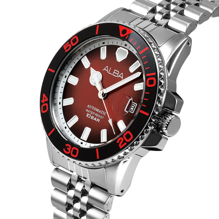 ALBA Men's Active Mechanical Watch AU4055X1 - KRISHNA WATCH COMPANY