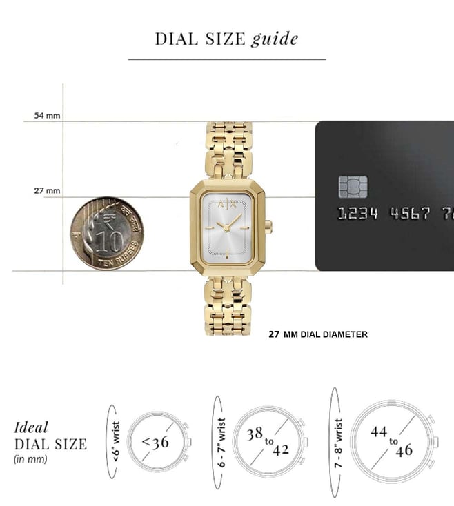 Armani Exchange Analog Silver Dial Women's Watch - AX5811