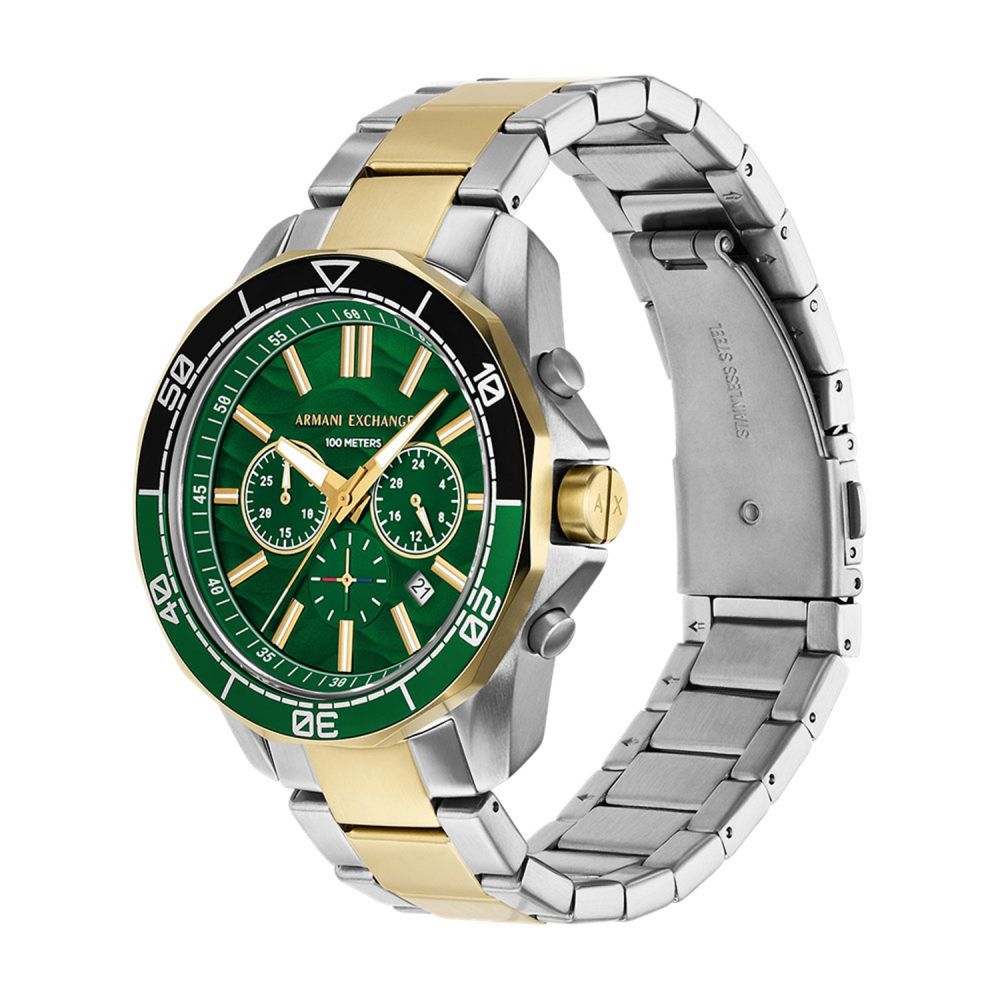 Armani Exchange Men Dial & Stainless Steel Straps Analogue Watch AX1966 - KRISHNA WATCH COMPANY