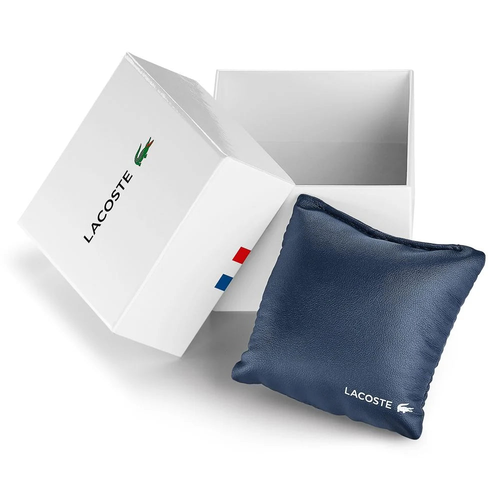 Lacoste LC33 Dual-Display Multifunction Blue Silicone Strap 2011429 - KRISHNA WATCH COMPANY