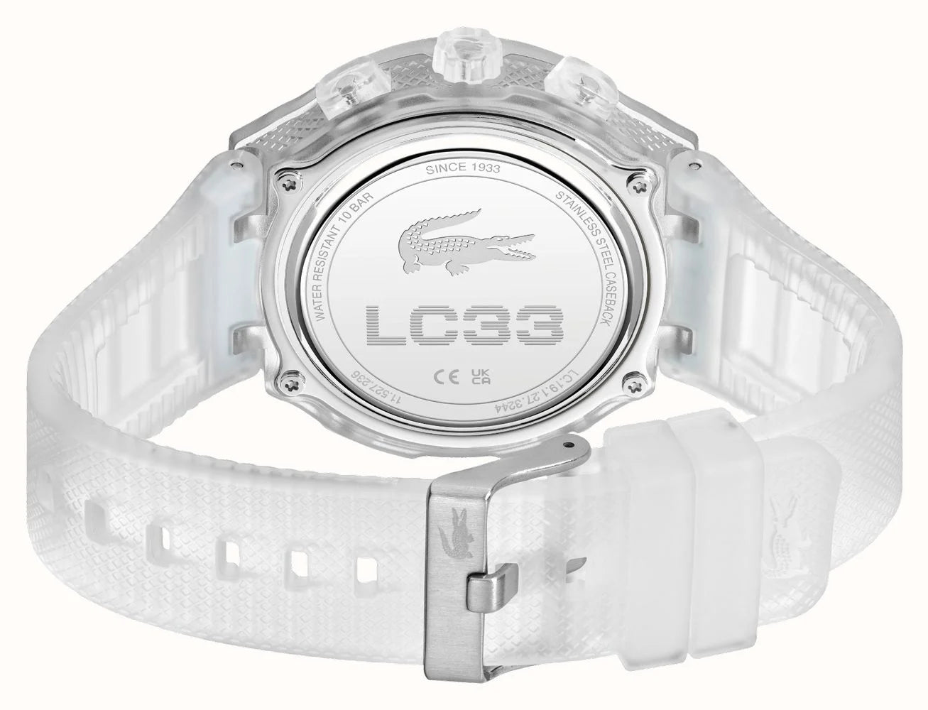 Lacoste LC33 Dual-Display Multifunction Silicone Strap 2011401 - KRISHNA WATCH COMPANY