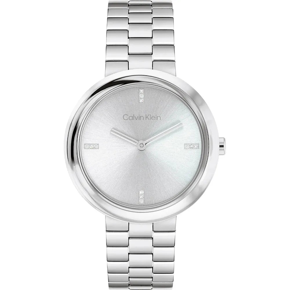 Calvin Klein Twisted Bezel Watch 25100093 - KRISHNA WATCH COMPANY